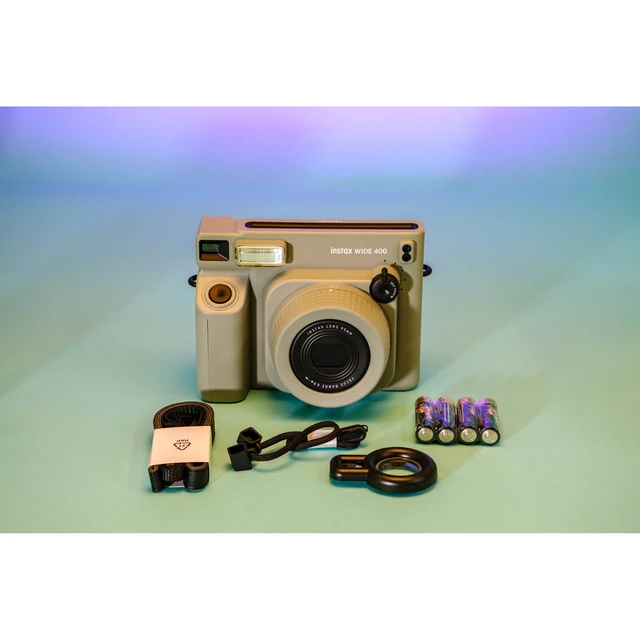 Alt view image 5 of 7 - Fujifilm INSTAX Wide 400 Instant Camera - Sage Green, instax Wide Instant Film