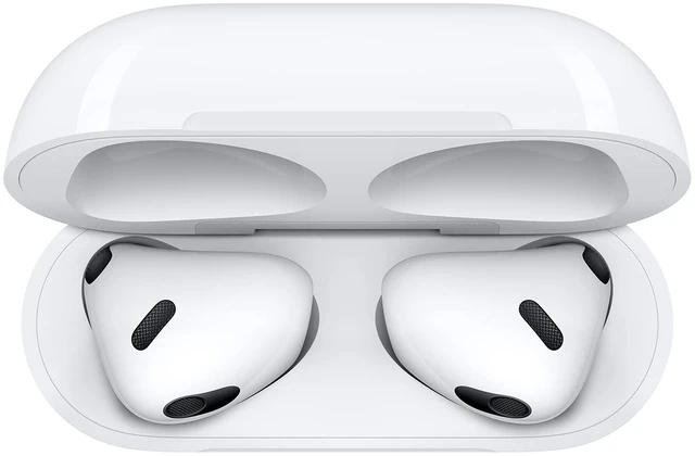 Alt view image 5 of 5 - Apple AirPods (3rd Generation) Wireless Earbuds with Lightning Charging Case