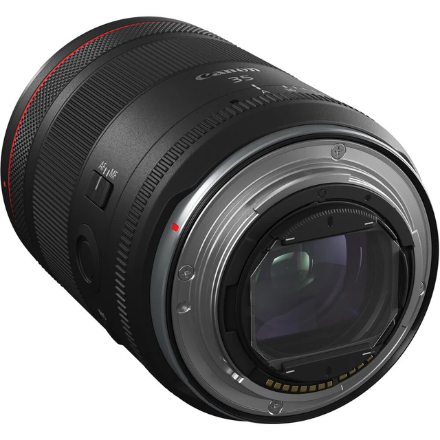Alt view image 6 of 7 - Canon RF 35mm f/1.4 L VCM Lens (Canon RF) (6710C002) + 64GB Memory Card + Filter Ki
