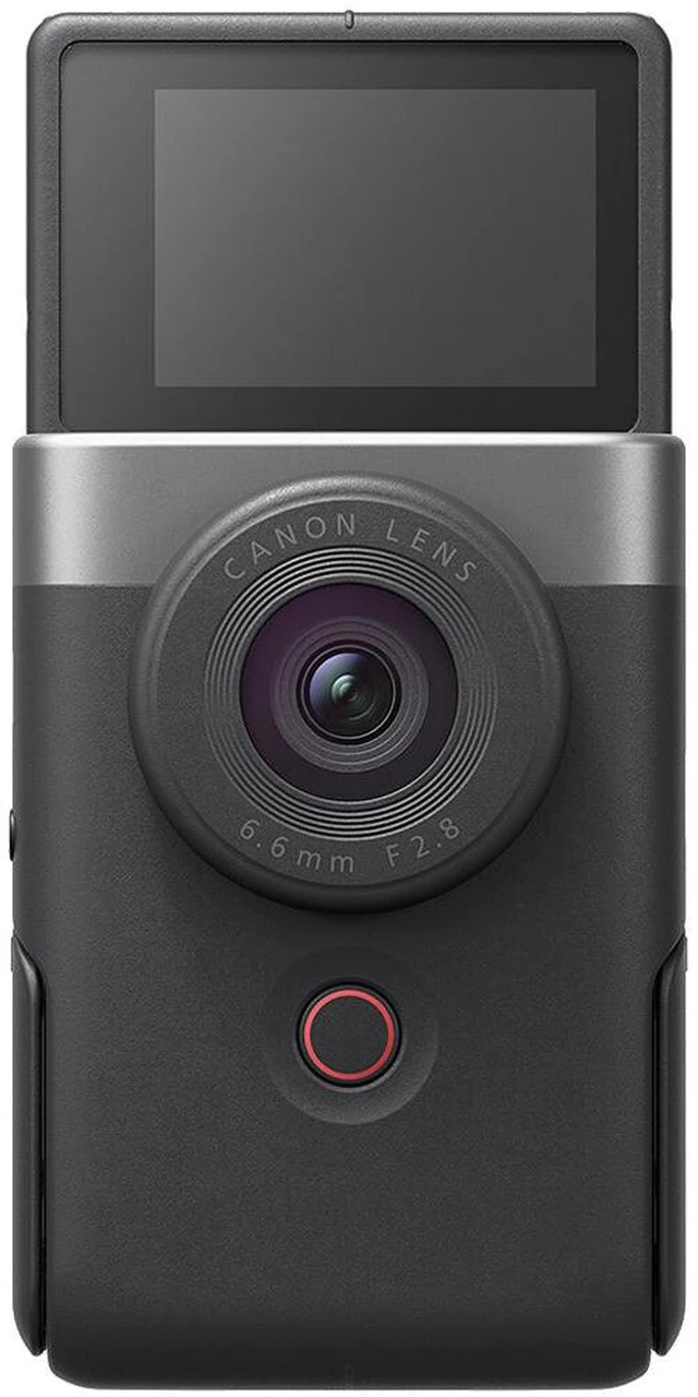 Alt view image 5 of 5 - Canon PowerShot V10 Content Creator Compact Vlogging Camera (Silver) + More