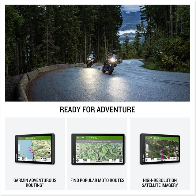 Alt view image 5 of 7 - Garmin zmo XT3 6" Motorcycle GPS Bundle Rugged Wi-Fi Maps
