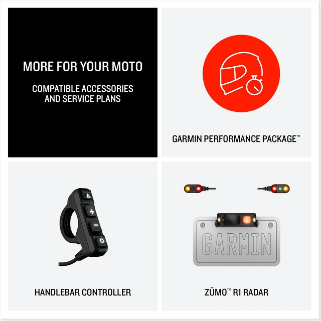 Alt view image 7 of 7 - Garmin zmo XT3 6" Motorcycle GPS Bundle Rugged Wi-Fi Maps