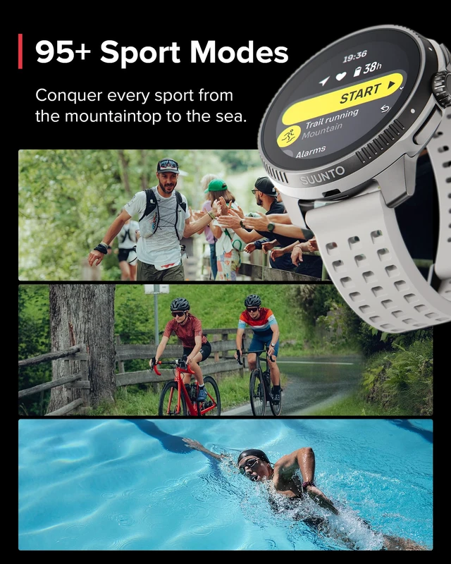 Alt view image 5 of 6 - SUUNTO Race: GPS Sports Watch, Large & Bright AMOLED Color Screen, Long Battery Life