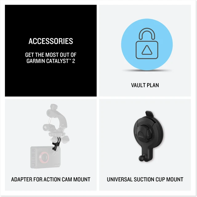 Alt view image 7 of 7 - Garmin Catalyst 2 Driving Performance Optimizer With 1440P HD Camera