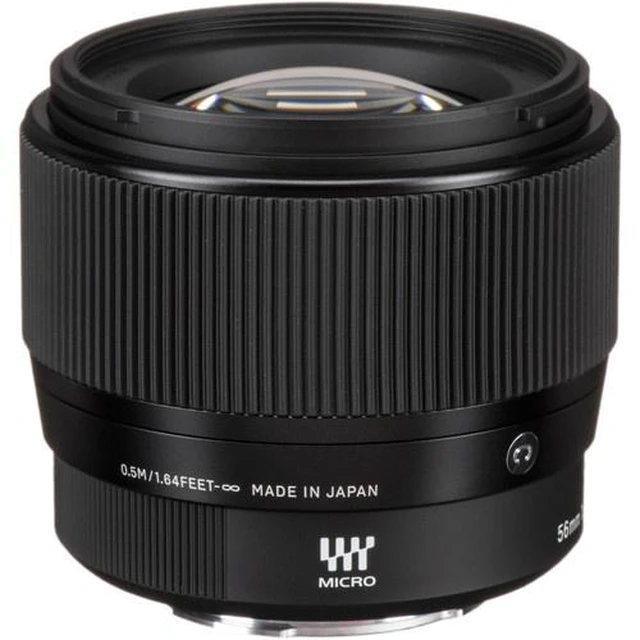 Alt view image 5 of 7 - Sigma 56mm f/1.4 DC DN Contemporary Lens Four Thirds Mount Camera Bundle