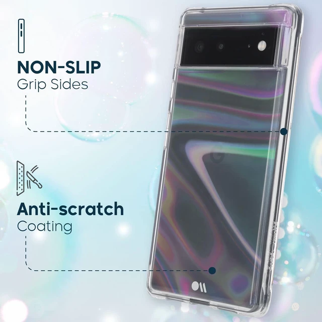 Alt view image 5 of 6 - Case-Mate Soap Bubble Series Designer Case for Google Pixel 6 - Soap Bubble