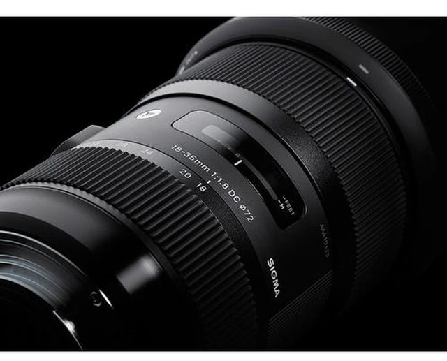 Alt view image 7 of 7 - Sigma 18-35mm f/1.8 DC HSM Art Lens for Nikon Bundle