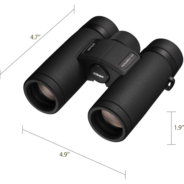 Alt view image 7 of 7 - Nikon 10x30 Monarch M7 Binoculars Bundle With Neck Strap + Backpack And More