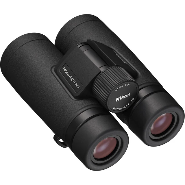 Alt view image 6 of 7 - Nikon 10x42 Monarch M7 Binoculars Bundle With Neck Strap + Backpack And More