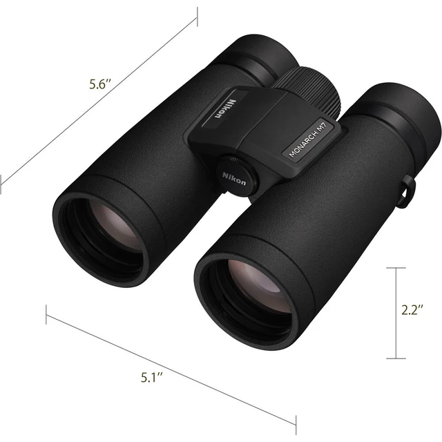 Alt view image 7 of 7 - Nikon 10x42 Monarch M7 Binoculars Bundle With Neck Strap + Backpack And More