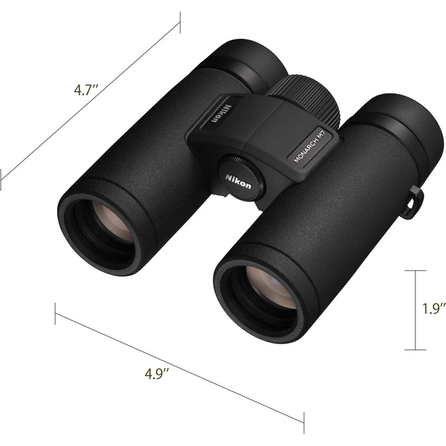 Alt view image 7 of 7 - Nikon 8x30 Monarch M7 Binoculars Bundle With Neck Strap + Backpack And More