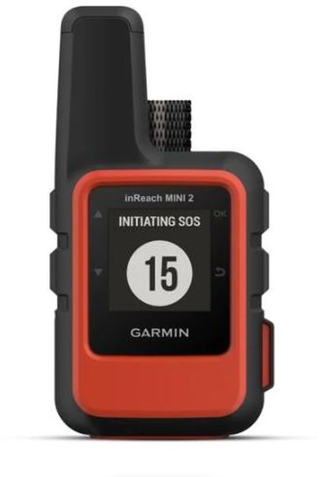 Alt view image 5 of 6 - Garmin inReach Mini 2 Satellite Communicator (Flame Red) with Battery Charger