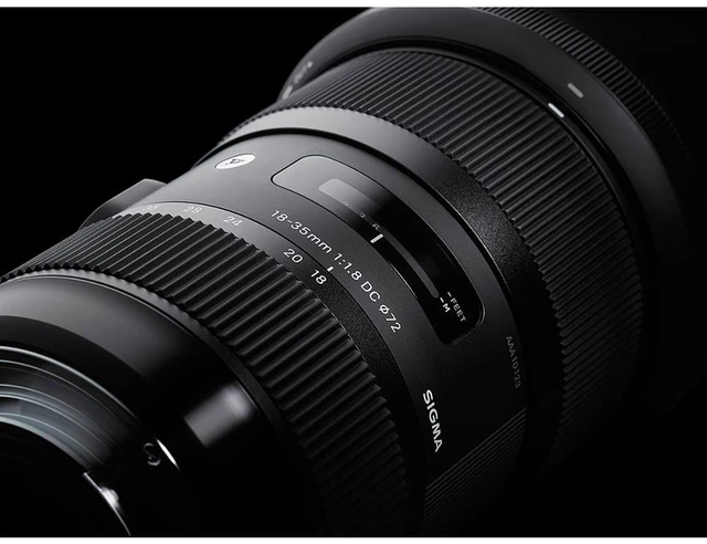 Alt view image 7 of 7 - Sigma 18-35mm f/1.8 DC HSM Art Lens for Nikon Bundle