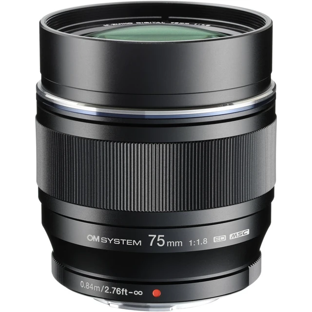 Alt view image 5 of 5 - OM SYSTEM M.Zuiko ED 75mm f/1.8 Lens Bundle