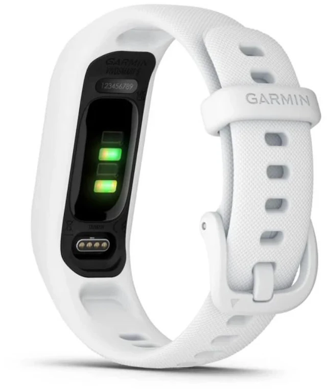Alt view image 7 of 7 - Garmin vívosmart 5, Fitness Tracker, White, USB (USA) ADAPTERS