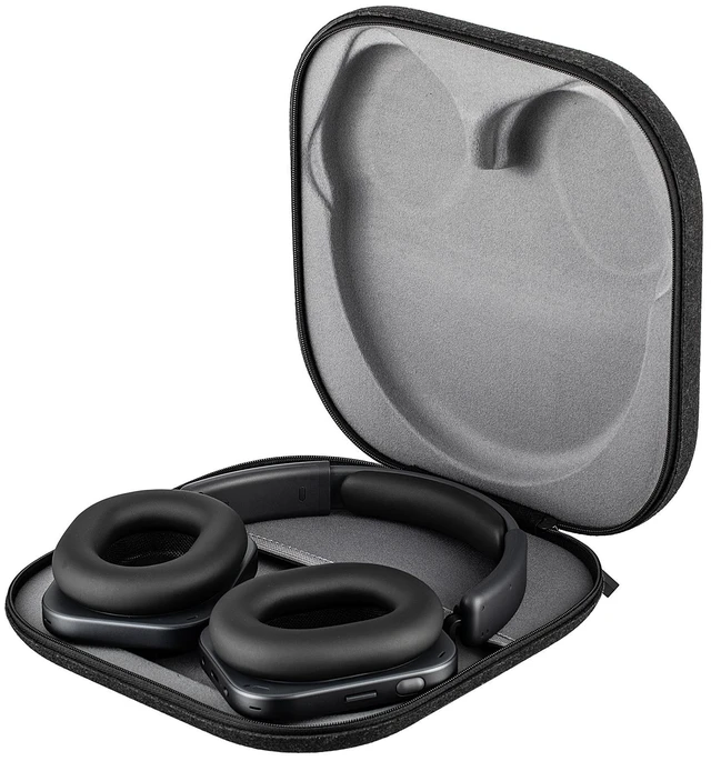 Alt view image 7 of 7 - Nothing Headphone (1) (Black) Hybrid Active Noise Cancelling Headphones Bundle