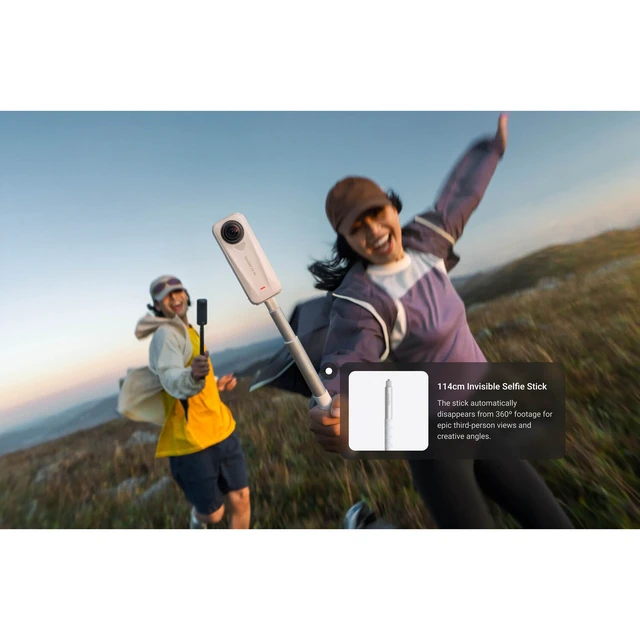 Alt view image 7 of 7 - Insta360 X4 Air 360 Action Camera Starter Bundle (Black) with 50-in-1 Accessory Kit and More