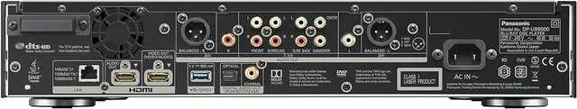 Alt view image 5 of 7 - Panasonic DP-UB9000 + Network Cable + Optical Audio Cable + HDMI Cable + Cable Ties
