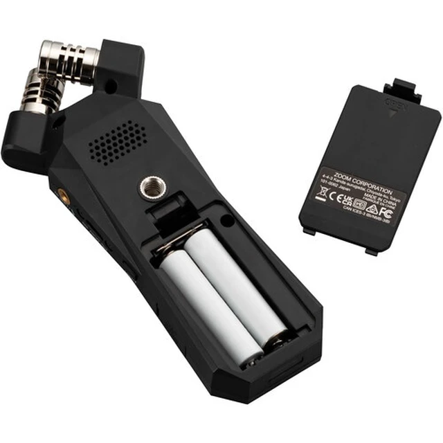 Alt view image 7 of 7 - Zoom H1essential 2-Track 32-Bit Float Audio Recorder + Headphones, Bundle