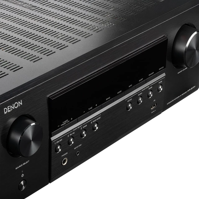 Alt view image 6 of 6 - Denon S-Series AVR-S670H 5.2-Channel Network A/V Receiver Bundle