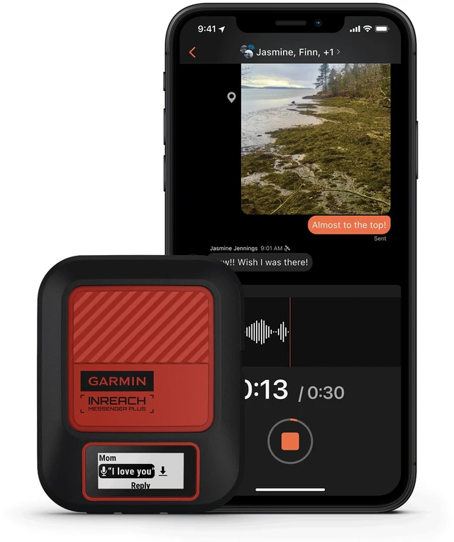 Alt view image 5 of 7 - Garmin inReach Messenger Plus, SOS Satellite Communicator with Photo, Text Messaging & Voice Bundle