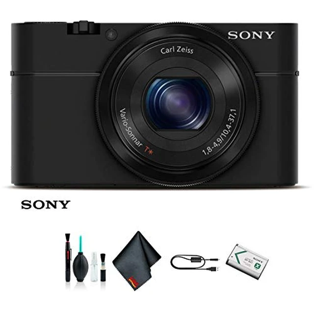 Alt view image 6 of 6 - Sony Cyber-shot DSC-RX100 Camera DSCRX100/B Starter Kit