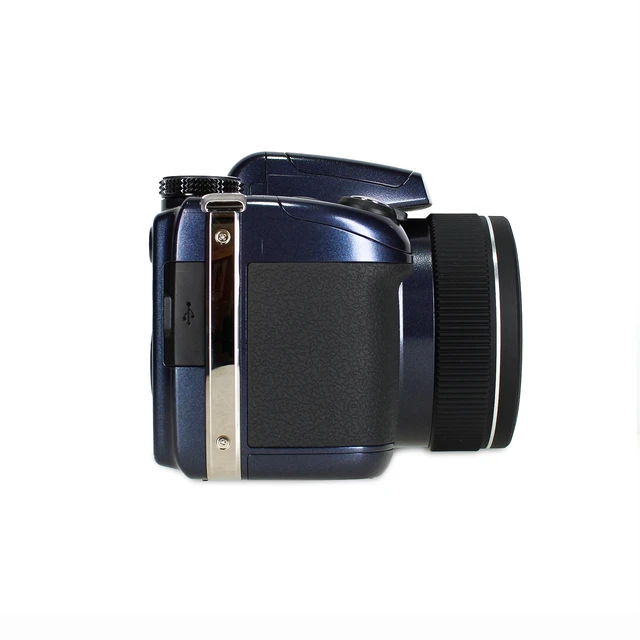 Alt view image 6 of 6 - Kodak Pixpro AZ528 Digital Camera in Blue (AZ528MB) Bundle with Accessories