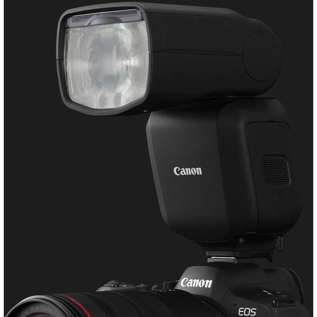 Alt view image 7 of 7 - Canon Speedlite EL-5 Flash (5654C002) + Charger + Triple Shoe V Bracket + More Bundle