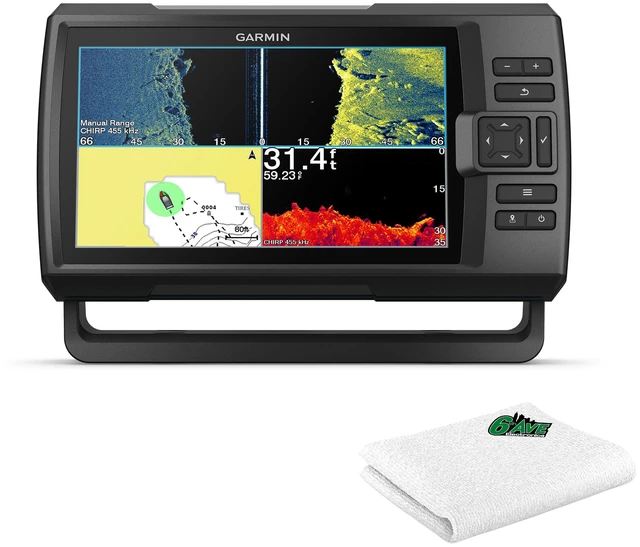 Main image of Garmin Striker Vivid 9sv, Vivid Scanning Sonar Color Palettes, Cleaning kit