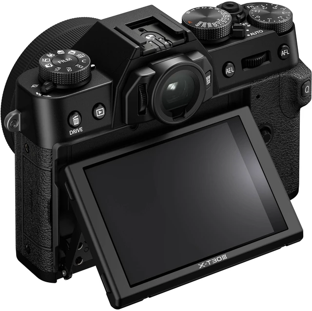 Alt view image 7 of 7 - FUJIFILM X-T30 III Mirrorless Camera with 13-33mm f/3.5-6.3 Lens (Black) Bundle With 64GB Memory Card