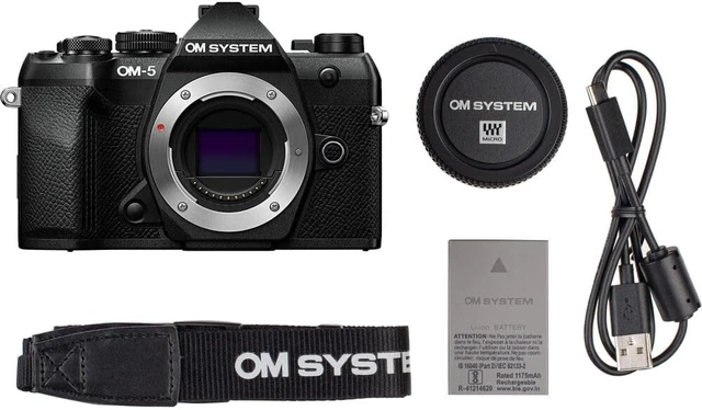 Alt view image 5 of 5 - OM SYSTEM OM-5 Mark II Mirrorless Camera with 12-45mm f/4 PRO Lens Bundle + 64GB Card + Battery