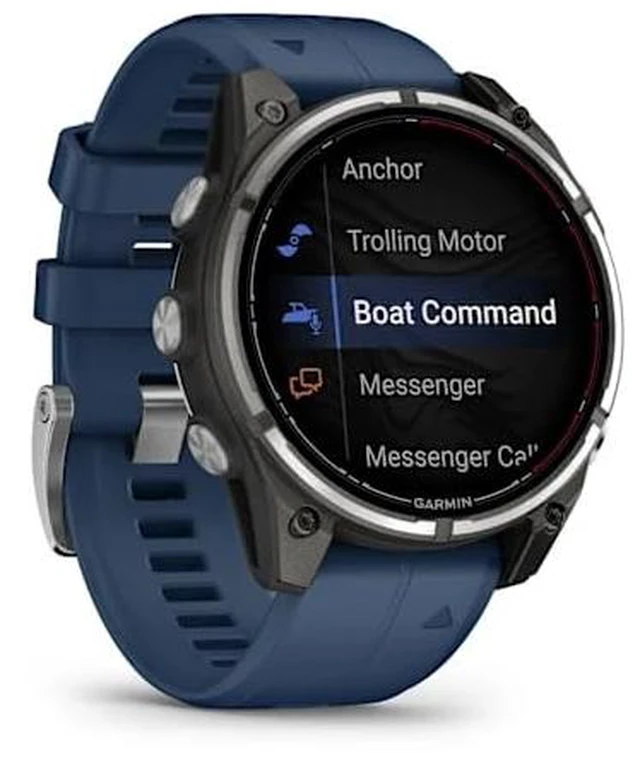Alt view image 3 of 5 - Garmin quatix® 8 Pro, 47mm, Ultimate Nautical Smartwatch with inReach® Technology for Satellite and LTE Connectivity, AMOLED Display