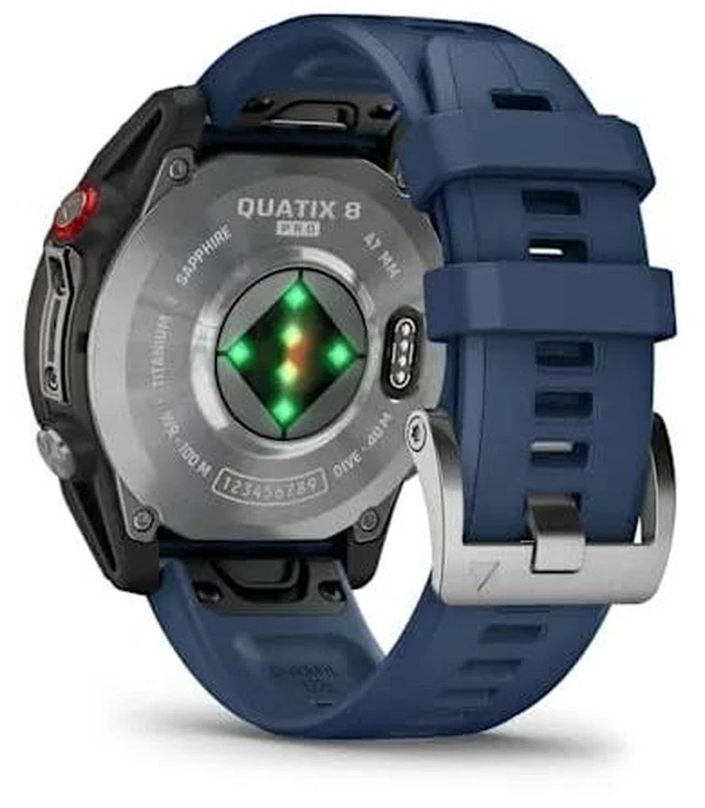 Alt view image 5 of 5 - Garmin quatix® 8 Pro, 47mm, Ultimate Nautical Smartwatch with inReach® Technology for Satellite and LTE Connectivity, AMOLED Display