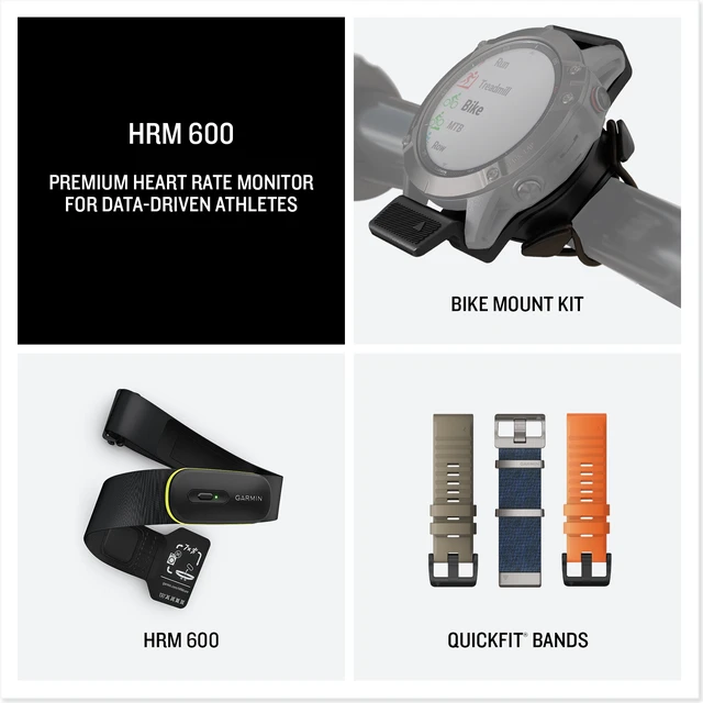 Alt view image 7 of 7 - Garmin quatix 8 Pro 47mm Smartwatch AMOLED inReach Bundle