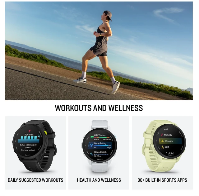 Alt view image 5 of 7 - Garmin Forerunner 70 GPS Running Smart watch (Cool Lavender) Bundle
