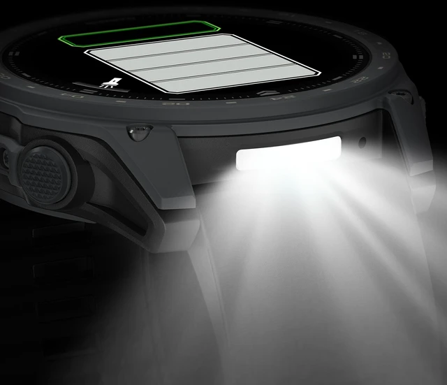 Alt view image 4 of 7 - Garmin Tactix 8 Cerakote - AMOLED - Slate Gray