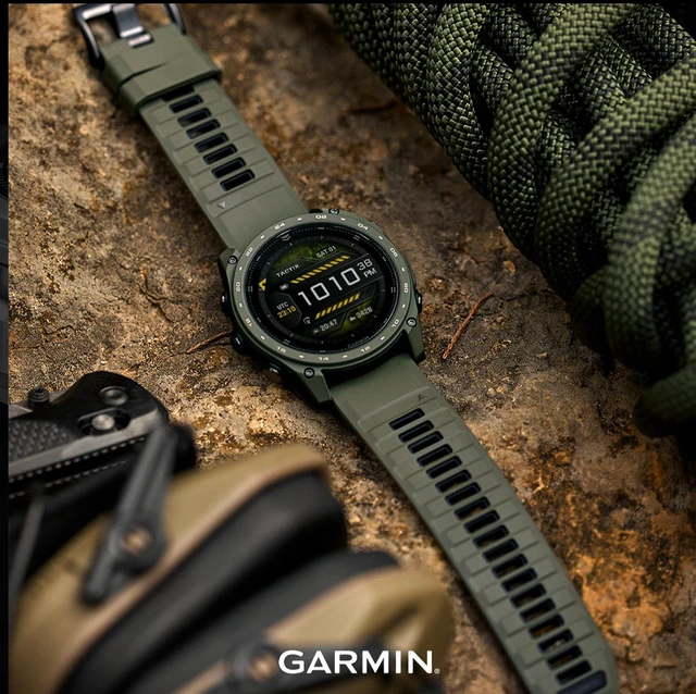Alt view image 6 of 7 - Garmin Tactix 8 Cerakote - AMOLED - Slate Gray