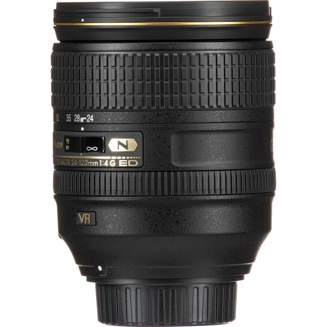 Alt view image 6 of 7 - Nikon AF-S NIKKOR 24-120mm f/4G ED VR Lens (2193) + Filter Kit + Cap Keeper - Bundle