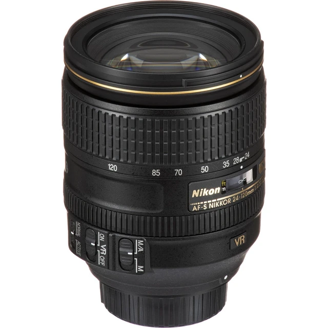 Alt view image 7 of 7 - Nikon AF-S NIKKOR 24-120mm f/4G ED VR Lens (2193) + Filter Kit + Cap Keeper - Bundle