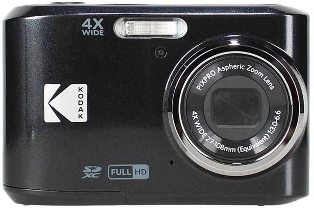 Alt view image 2 of 5 - Kodak PIXPRO FZ45 Digital Camera (Black) (FZ45BK) + 32GB Card + Camera Case + Cleaning Cloth