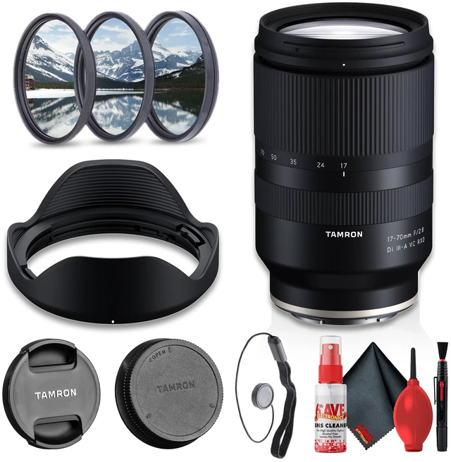 Main image of Tamron 17-70mm f/2.8 Di III-A VC RXD Lens for Sony E Bundle