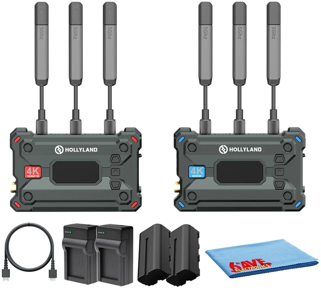 Main image of Hollyland Pyro S 4K HDMI SDI Wireless Video Transmission Bundle
