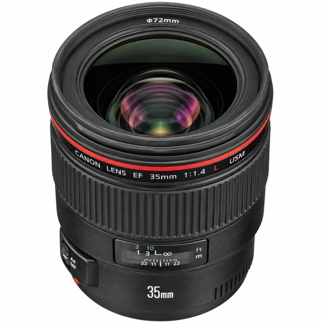 Alt view image 2 of 4 - Canon 35mm f/1.4L EF Wide Angle Lens