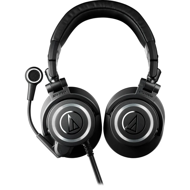 Alt view image 5 of 6 - Audio-Technica ATH-M50xSTS-USB StreamSet Headset with Accessories