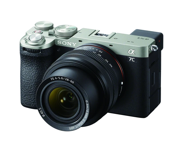 Alt view image 11 of 13 - Sony Alpha a7C II Mirrorless Camera with FE 28-60mm f/4-5.6 Lens, Silver