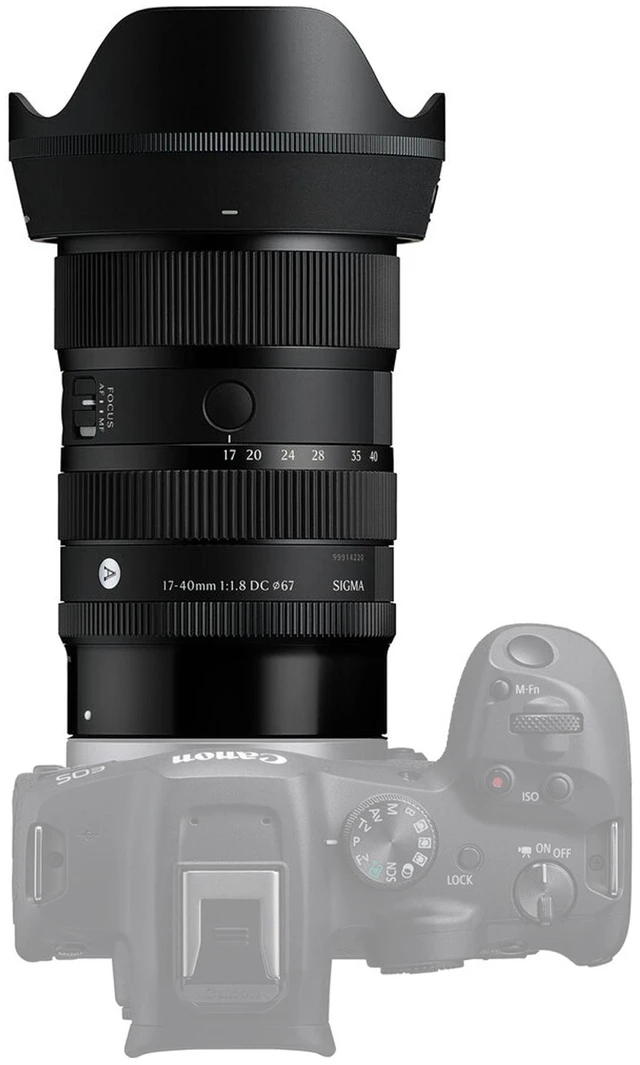 Alt view image 6 of 6 - Sigma 17-40mm f/1.8 DC Art Lens (Canon RF) Bundle 1