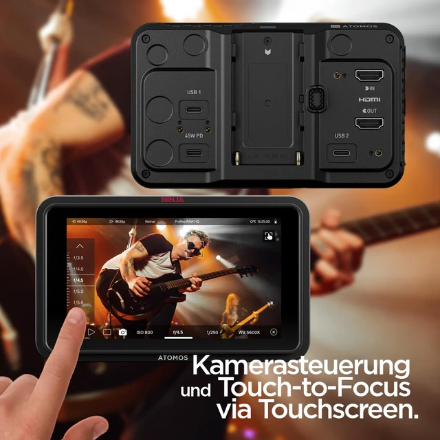 Alt view image 20 of 20 - Atomos Ninja RAW: ProRes/ProRes RAW monitor-recorder with camera control for HDMI & mirrorless cameras
