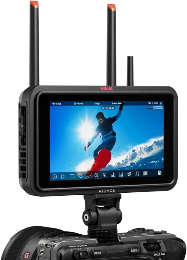 Alt view image 18 of 18 - Atomos Ninja TX 5.2" Camera to Cloud Monitor/Recorder