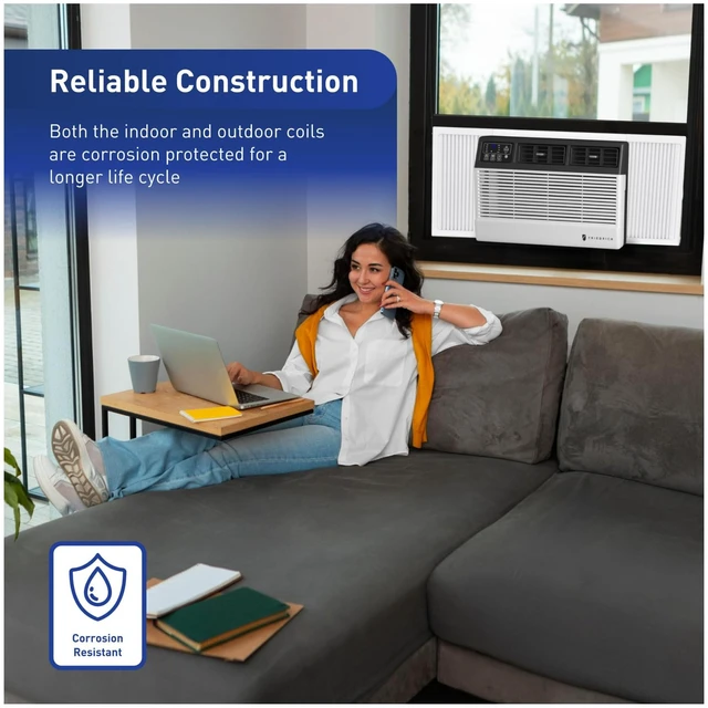 Alt view image 4 of 4 - Friedrich Chill Premier Window/Wall Air Conditioner 6K BTU, 115V - CCW06B10C