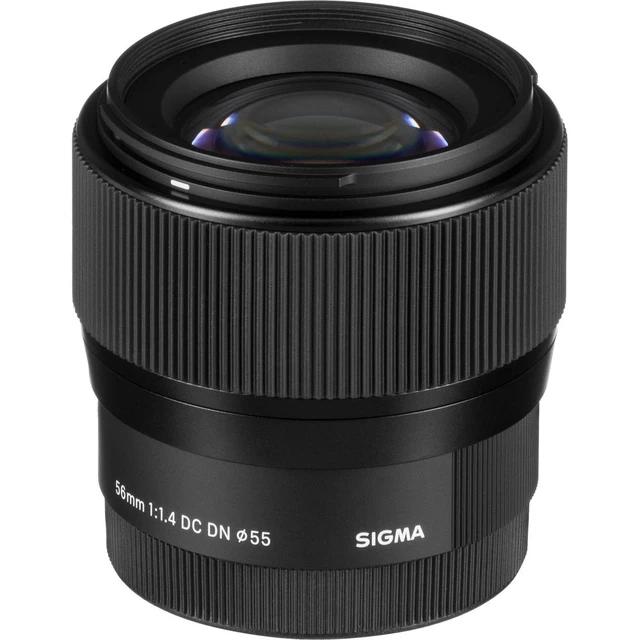 Alt view image 7 of 7 - Sigma 56mm f/1.4 DC DN Contemporary Lens for Canon EF-M Bundle
